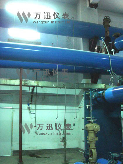 江蘇萬迅儀表在西郊熱電廠在現場安裝展示圖（2）